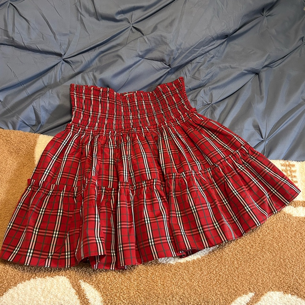 J. Marie tiered smocked skirt NWOT